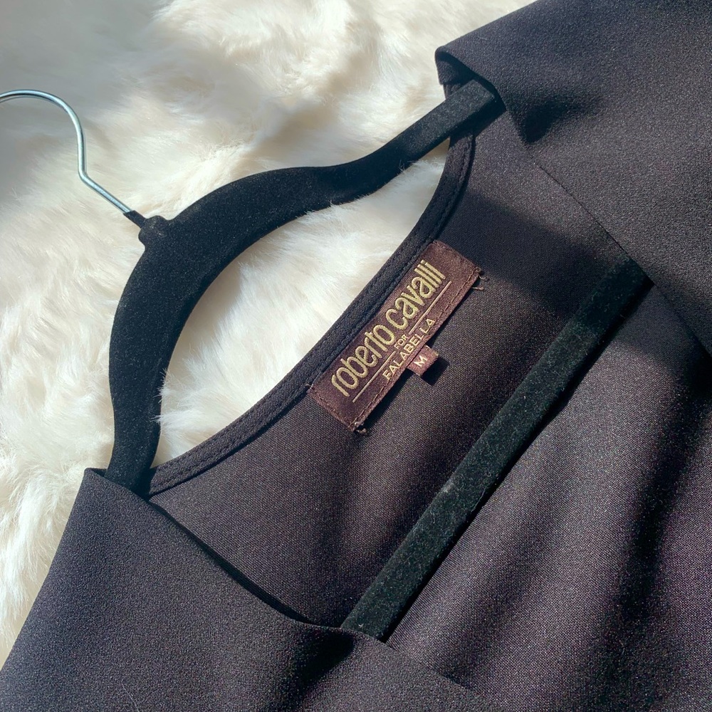 ROBERTO CAVALLI | Beautiful Plunging Neckline ~ Body Size M